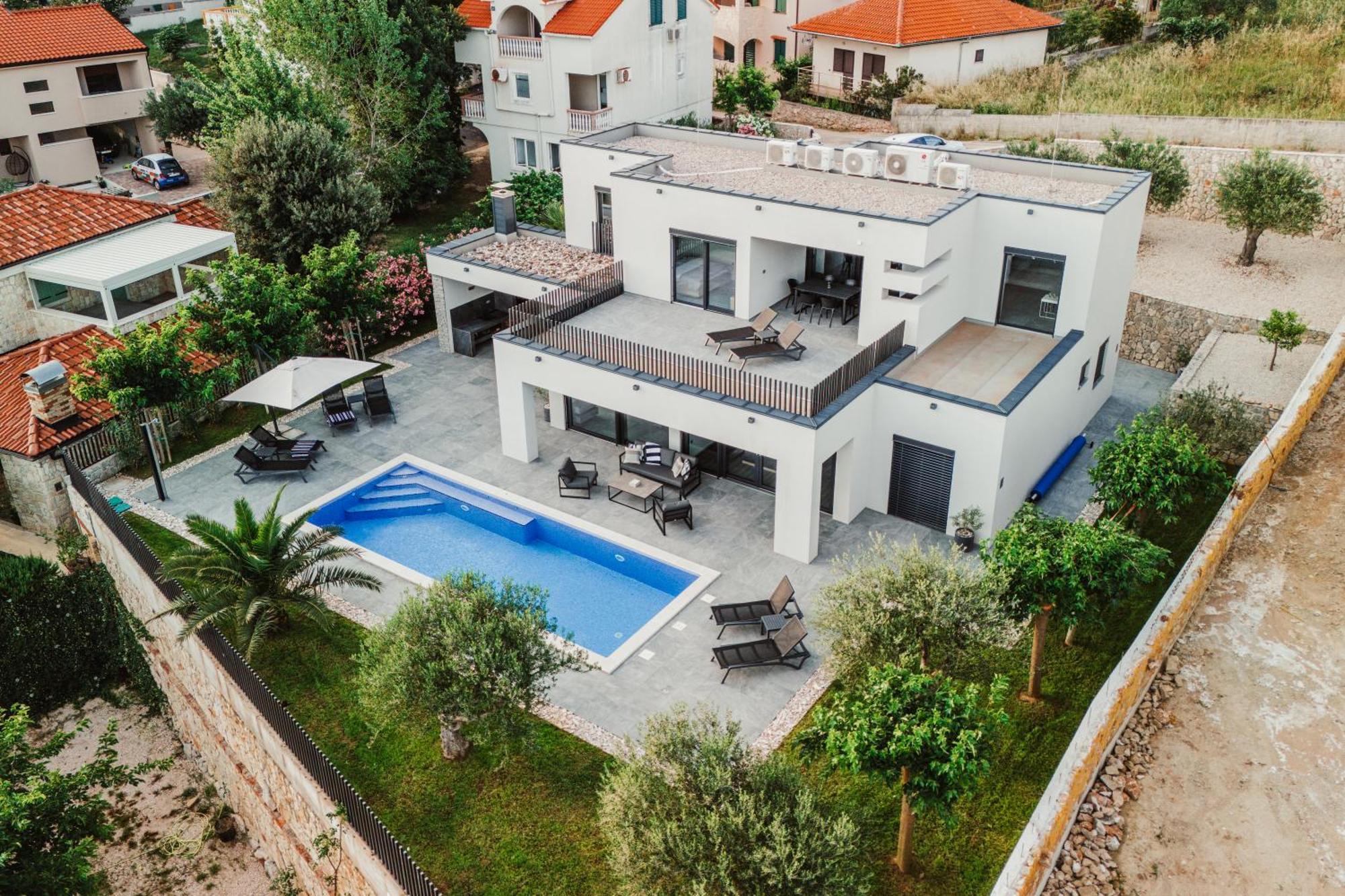 Villa Kara Sevda Ražanac Eksteriør billede
